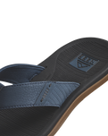 The Reef Mens Santa Ana Flip Flops in Orion Black