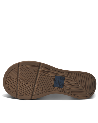 The Reef Mens Santa Ana Flip Flops in Orion Black