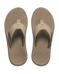 The Reef Mens Santa Ana Flip Flops in Sand