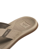 The Reef Mens Santa Ana Flip Flops in Sand