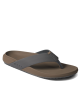 The Reef Mens The Raglan Flip Flops in Fossil & Grey