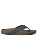 The Reef Mens The Raglan Flip Flops in Fossil & Grey