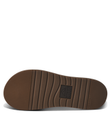 The Reef Mens Cushion Bonzer Flip Flops in Brown