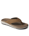 The Reef Mens Cushion Norte Flip Flops in Tan