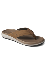 The Reef Mens Cushion Norte Flip Flops in Tan