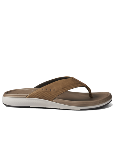 The Reef Mens Cushion Norte Flip Flops in Tan