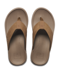 The Reef Mens Cushion Norte Flip Flops in Tan