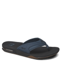 The Reef Mens Fanning Flip Flops in Orion & Black