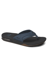 The Reef Mens Fanning Flip Flops in Orion & Black