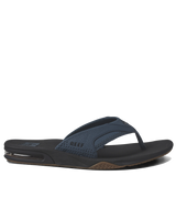 The Reef Mens Fanning Flip Flops in Orion & Black