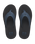 The Reef Mens Fanning Flip Flops in Orion & Black