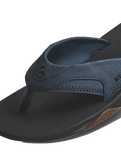 The Reef Mens Fanning Flip Flops in Orion & Black