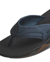 The Reef Mens Fanning Flip Flops in Orion & Black