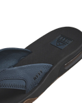 The Reef Mens Fanning Flip Flops in Orion & Black