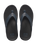 The Reef Mens Oasis Flip Flops in Orion & Black