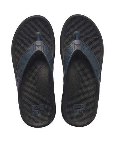 The Reef Mens Oasis Flip Flops in Orion & Black