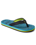 The Reef Boys Boys Ahi Flip Flops in Blue Coral