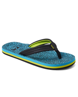 The Reef Boys Boys Ahi Flip Flops in Blue Coral