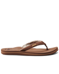 The Reef Womens Cushion Sands Flip Flops in Espresso