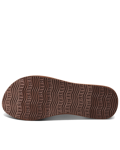 The Reef Womens Cushion Sands Flip Flops in Espresso