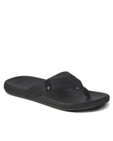 The Reef Mens Cushion Phantom 2.0 Flip Flops in Black