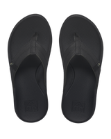 The Reef Mens Cushion Phantom 2.0 Flip Flops in Black