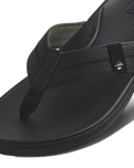 The Reef Mens Cushion Phantom 2.0 Flip Flops in Black