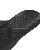 The Reef Mens Cushion Phantom 2.0 Flip Flops in Black