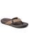 The Reef Mens Cushion Phantom 2.0 Flip Flops in Brown & Tan