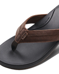 The Reef Mens Cushion Phantom 2.0 Flip Flops in Brown & Black