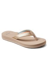 The Reef Womens Cushion Breeze Flip Flops in Golden Hour