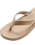 The Reef Womens Cushion Breeze Flip Flops in Golden Hour