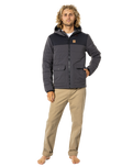 The Rip Curl Mens Anti-Series Ridge Jacket in Black