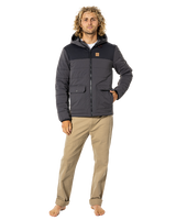 The Rip Curl Mens Anti-Series Ridge Jacket in Black