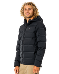 The Rip Curl Mens Anti Series Elite Puffer Jacket in Black