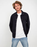 Classic Chore Jacket in Vintage Black