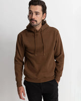 Classic Fleece Hoodie in Chocolate