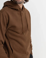 Classic Fleece Hoodie in Chocolate