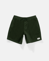 Classic Cord Jam Shorts in Olive