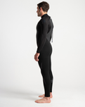The C-Skins Mens Legend 5/4mm Back Zip Wetsuit in Black & Anthracite