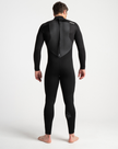 The C-Skins Mens Legend 5/4mm Back Zip Wetsuit in Black & Anthracite