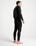 The C-Skins Mens Legend 5/4mm Back Zip Wetsuit in Black & Anthracite