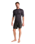 Nuwave Basics Rash Vest in Anthracite