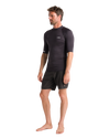 Nuwave Basics Rash Vest in Anthracite