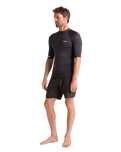 Nuwave Basics Rash Vest in Anthracite