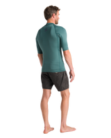 Nuwave Basics Rash Vest in Dark Sage