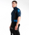 The C-Skins Turtleneck RX Rash Vest in Slate, Navy, Black & Cyan