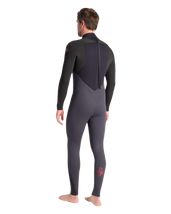 NuWave Legend 5/4/3mm Back Zip Wetsuit in Anthracite, Black & Rust