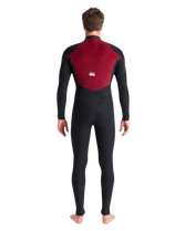 NuWave Session 5/4/3mm Chest Zip Wetsuit in Black, Meteor X & Rust