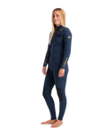 The C-Skins Womens NuWave Solace 4/3mm Chest Zip Wetsuit in Bluestone, Bluestone X & Tropical